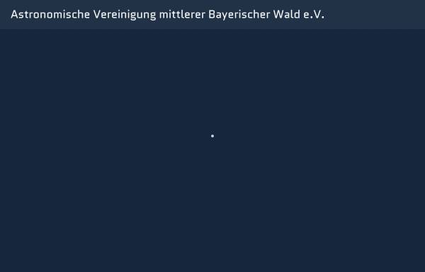 Vorschau von www.bayerwald-sternwarte.de, Astronomische Vereinigung mittlerer bayerischer Wald e.V.