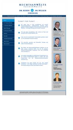 Vorschau der mobilen Webseite www.rabuwa.de, Rechtsanwälte Dr. Budde & Dr. Walker