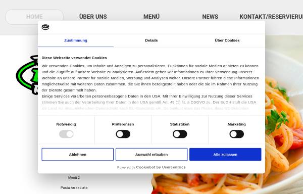 Vorschau von www.dajoe.de, Pizzeria Da Joe