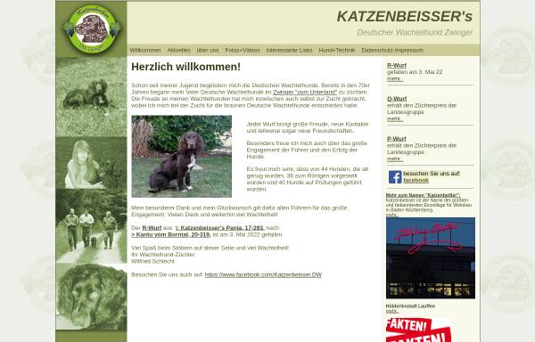 Vorschau von www.katzenbeisser-dw.de, Katzenbeisser's