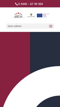 Vorschau der mobilen Webseite www.5sterne-aktiv.de, 5 Sterne Aktiv