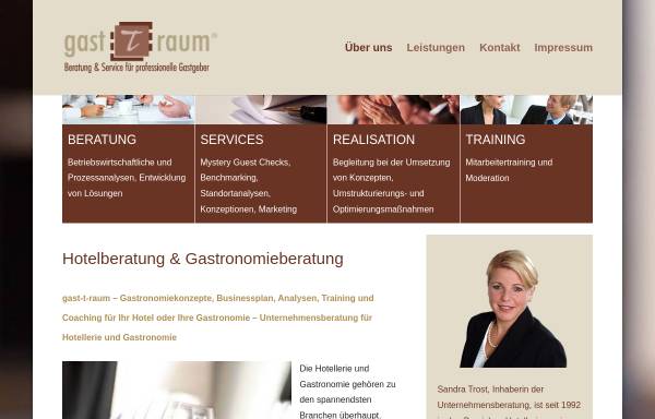 Vorschau von www.gast-t-raum.de, Gast - t - raum Beratungen Sandra Trost