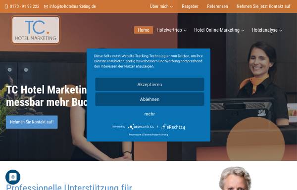 Vorschau von www.tc-hotelmarketing.de, T.C. Hotel Marketing