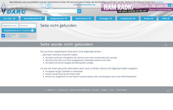 Vorschau von www.darc.de, Diplome aus dem DARC-Distrikt Saar