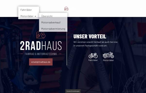 Vorschau von www.bike-einbeck.de, Tschentscher Zweirad-Technik