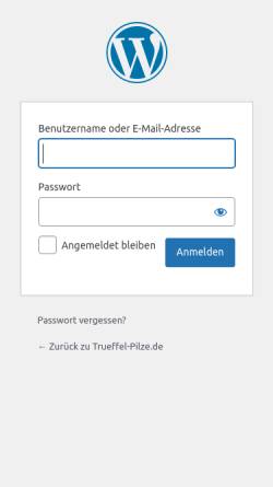 Vorschau der mobilen Webseite www.trueffel-pilze.de, trueffel-pilze.de
