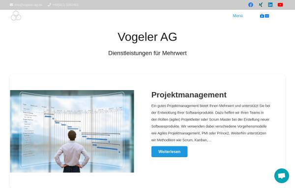 Vogeler AG DV-Technologies und IT-Services