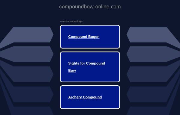 Vorschau von www.compoundbow-online.com, Bogenschießen mit dem Compound