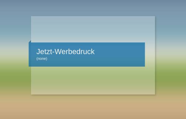 Vorschau von www.jetzt-werbedruck.de, Jetzt Werbedruck