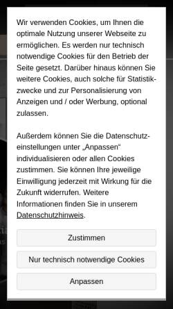 Vorschau der mobilen Webseite www.diekuechenzeile.de, Die Küchenzeile GmbH