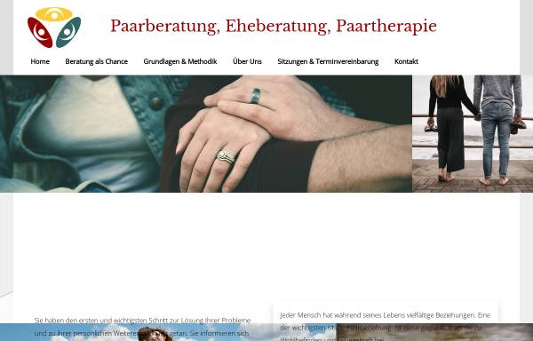 Vorschau von www.paar-und-eheberatung.de, Paarberatung Beziehungswerkstatt Paartherapie