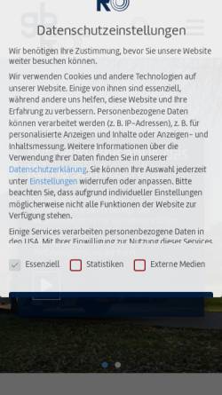 Vorschau der mobilen Webseite www.buskomfort.de, Gütegemeinschaft Buskomfort