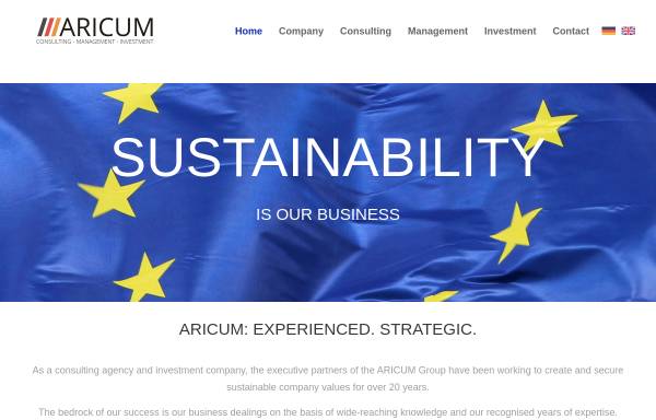 Vorschau von www.aricum.de, ARICUM GmbH