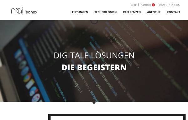 Vorschau von www.leonex.de, LEONEX Internet