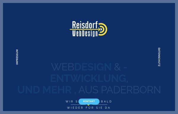 Vorschau von www.reisdorf.de, Reisdorf WebDesign