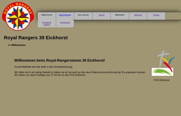 Royal Rangers Eickhorst, Stamm 39