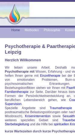 Vorschau der mobilen Webseite www.psychotherapie-in-leipzig.de, Wulf Mirko Weinreich
