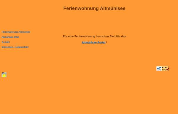 Ferienwohnung Altmühlsee Familie Albrecht Frank.