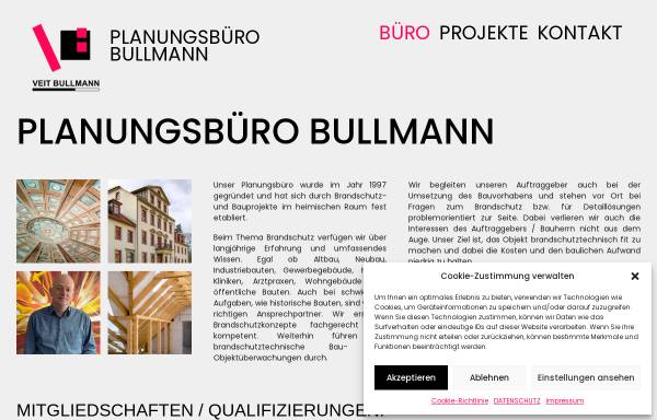 Vorschau von www.pbb-architektur.de, Bullmann, Veit