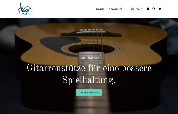 Vorschau von hagi-guitar.com, Hagi Guitar, Inh. Nikolaus Härtl