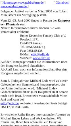 Vorschau der mobilen Webseite userpage.fu-berlin.de, Ökonomie Michael Endes