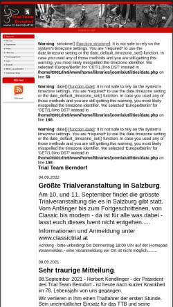 Vorschau der mobilen Webseite www.tt-berndorf.at, Trial-Team Berndorf