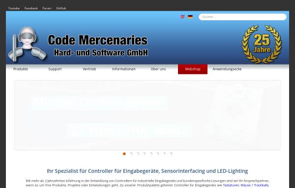 Vorschau von www.codemercs.com, Code Mercenaries