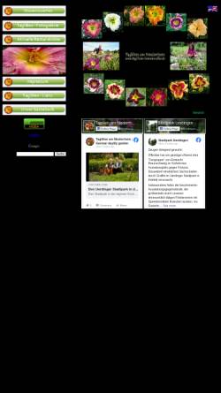 Vorschau der mobilen Webseite www.taglilien-hemerocallis.de, Taglilien am Niederrhein