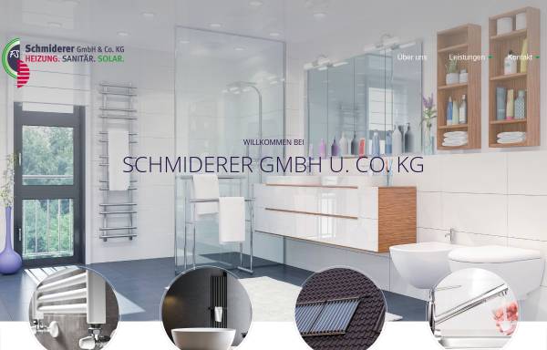 Vorschau von www.schmiderer-heizung.de, Franz Schmiderer GmbH