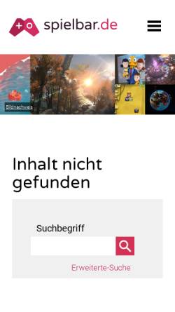 Vorschau der mobilen Webseite www.spielbar.de, Spielbar.de: Phänomen Computerspiele - Counter-Strike