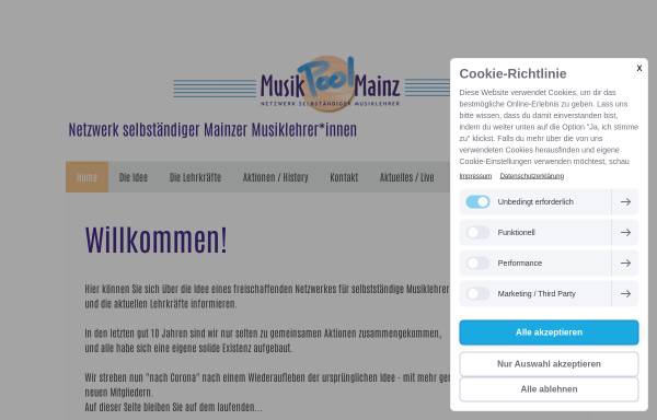 Musikpool Mainz, Netzwerk selbständiger Musiklehrer