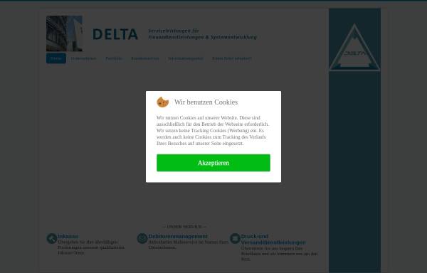 Vorschau von www.delta-fs.com, DELTA Forderungsservice OHG