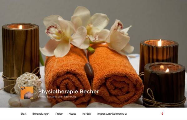Vorschau von www.physio-becher.de, Physio-Becher