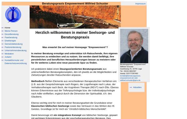 Vorschau von www.beratungspraxis-empowerment.de, Beratungspraxis Empowerment