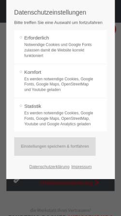 Vorschau der mobilen Webseite www.fahrzeug-bogner.de, Fahrzeug Bogner GmbH