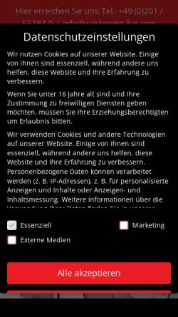 Vorschau der mobilen Webseite waskoenig-live.com, Waskönig GmbH