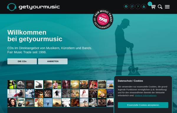 Vorschau von www.getyourmusic.de, Get your music