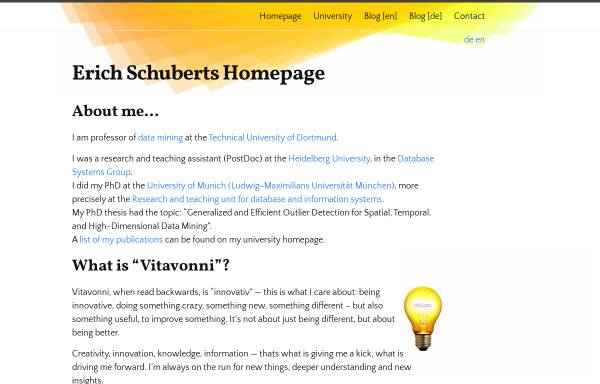 Vorschau von www.vitavonni.de, Schubert, Erich