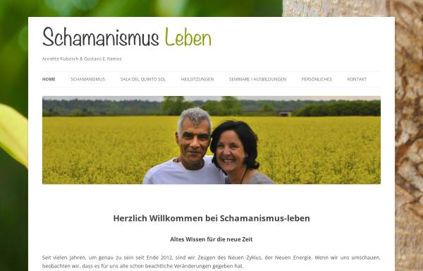 Vorschau von schamanismus-leben.com, Schamanismus Leben