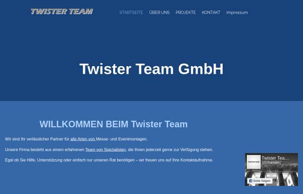 Vorschau von www.twisterteam.de, Twister Team GmbH