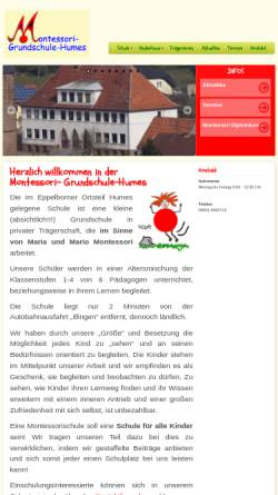 Vorschau der mobilen Webseite www.montessori-nordsaar.de, Montessori Nordsaar e.V.