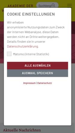 Akademie der Wissenschaften in Hamburg