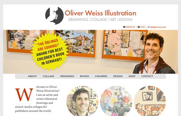 Vorschau von www.oweiss.com, Oliver Weiss Design
