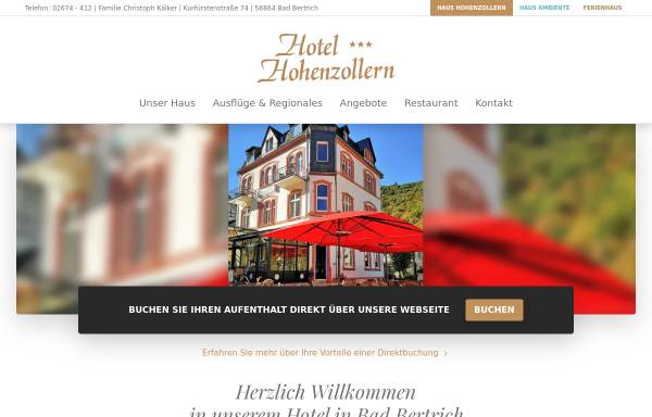 Vorschau von www.haus-hohenzollern.de, Haus Hohenzollern