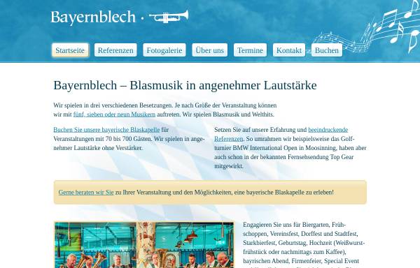 Vorschau von www.bayernblech.de, Bayernblech