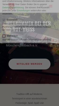 Vorschau der mobilen Webseite tg-rotweiss.de, TG Rot-Weiss e.V.