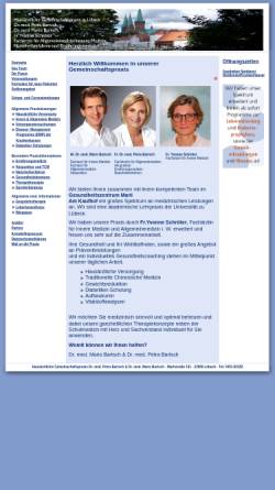 Vorschau der mobilen Webseite www.marlidoc.de, Dr. med. Petra Bartsch und Dr. med. Mario Bartsch
