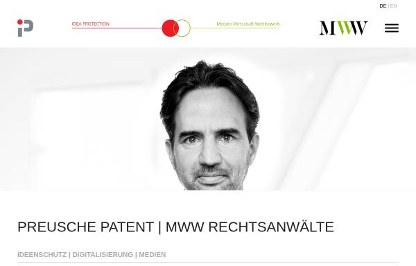 Vorschau von www.kanzlei-mww.de, Rechtsanwalt Dr. Jan-Peter Psczolla
