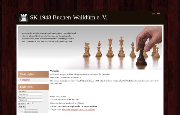 Vorschau von buchenwallduern.de, Schachklub 1948 Buchen-Walldürn e. V.