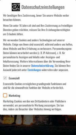 Vorschau der mobilen Webseite www.stahlzeit.com, Stahlzeit - Rammstein Tributeband